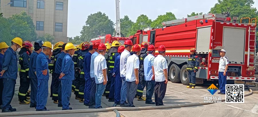 滚球app代理积极配合消防联合演练，共筑安全生产防线