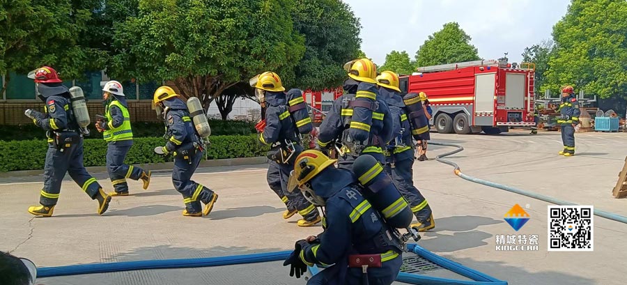 滚球app代理积极配合消防联合演练，共筑安全生产防线