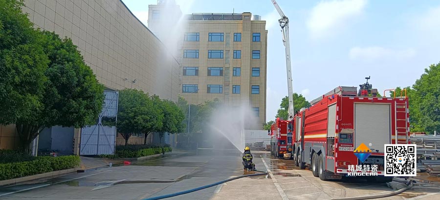 滚球app代理积极配合消防联合演练，共筑安全生产防线