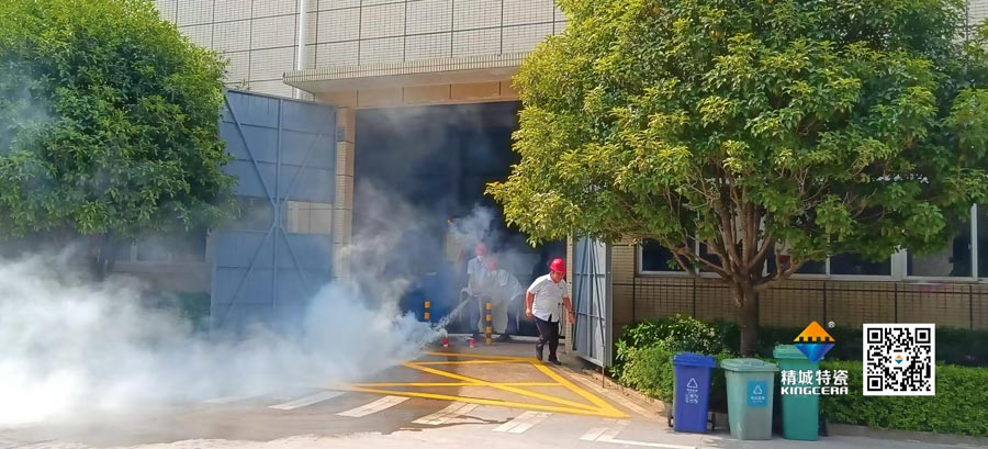 滚球app代理积极配合消防联合演练，共筑安全生产防线