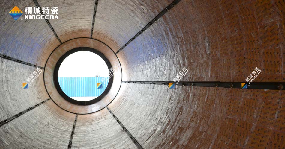 精城特瓷混料机耐磨陶瓷衬板